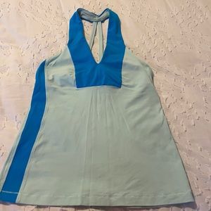 Lululemon fitted halter tank top